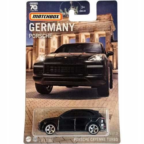 Porsche Cayenne Turbo Germany Series Matchbox 1:64