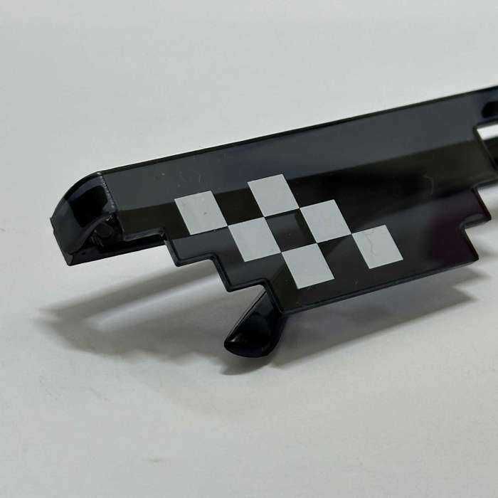 Okulary Pixel Piksel Trend MLG Gra Ekran Przeciwsłoneczne