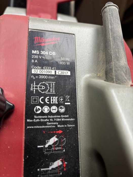 Pila ukosowa milwaukee