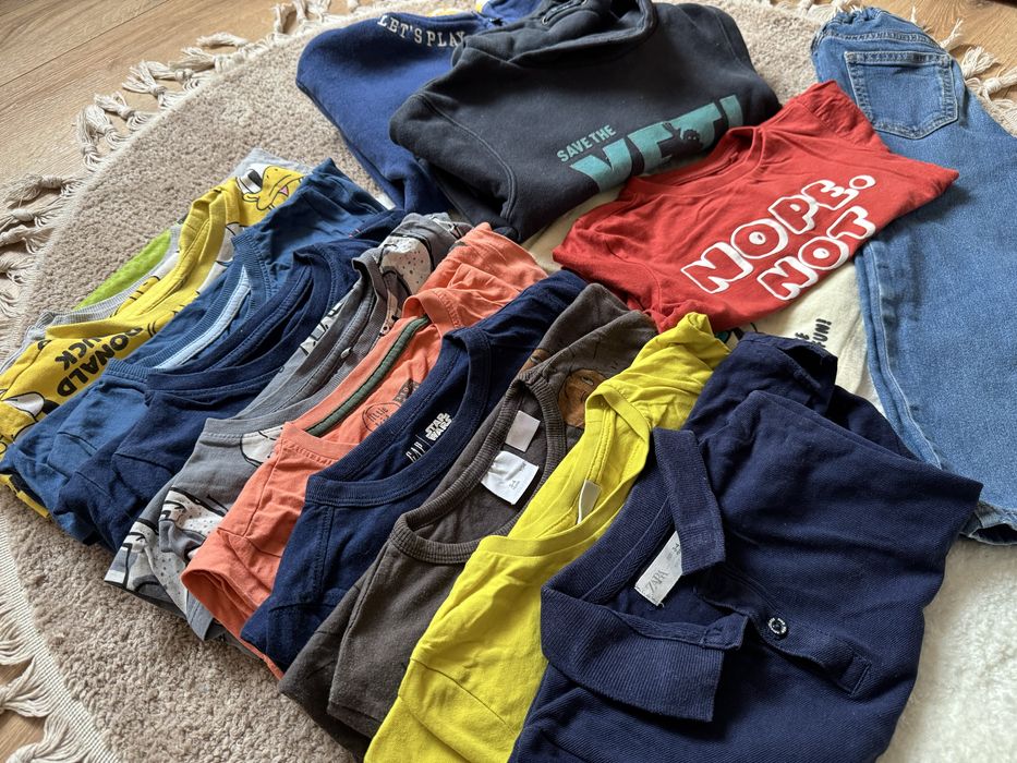 Paczka ubrań dla chłopca 104/110