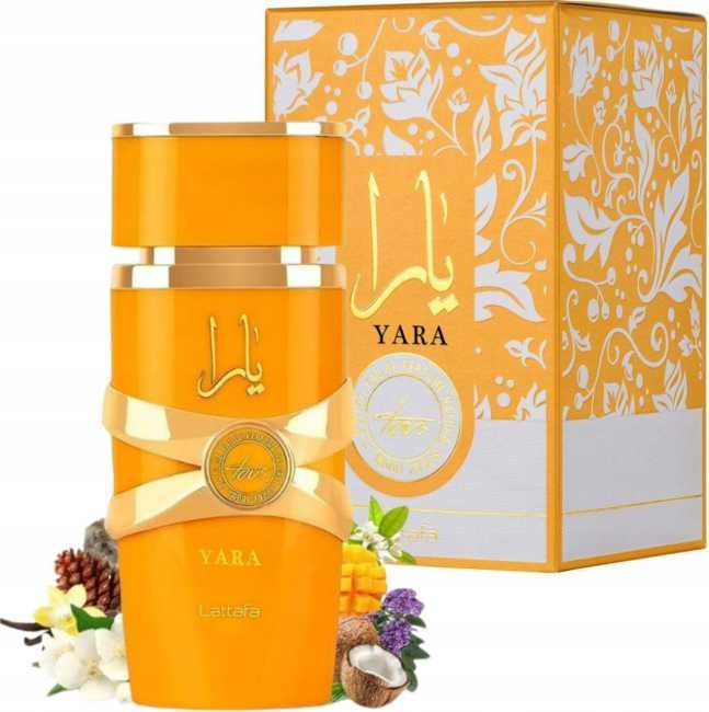 Nowe LATTAFA YARA Woda Perfumowana Oryginalne Arabskie Dla Kobiet