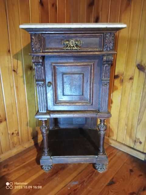 Szafka Nocna z marmurem