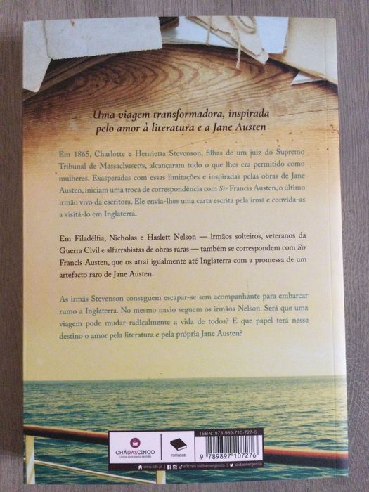 Jane Austen diante do mar. Natália Jenner.