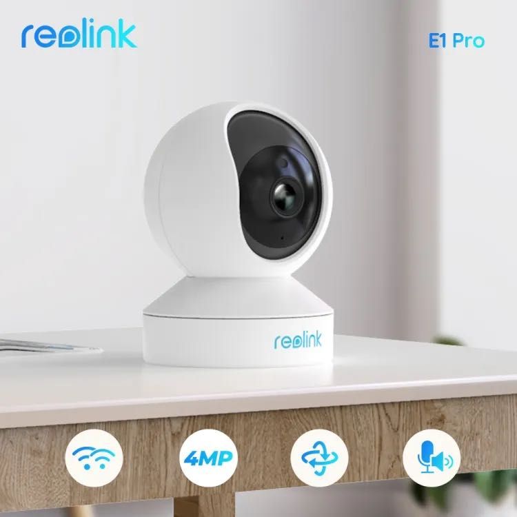 Câmara de Vigilância indoor - Reolink E1 Pro - Nova - Selada