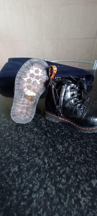 Botas de menina numero 20