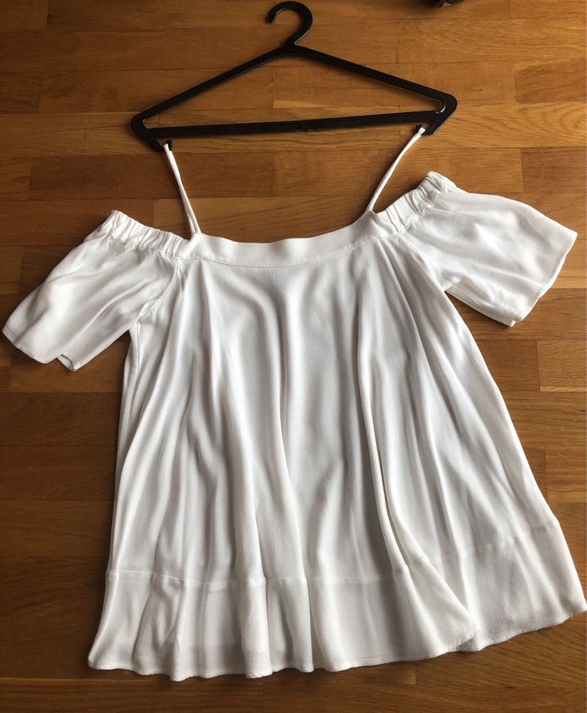 Blusa branca Massimo Dutti