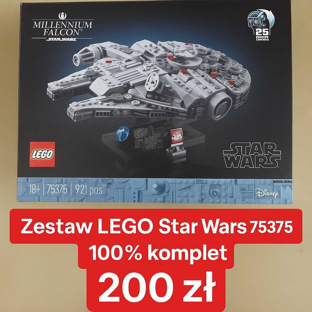 LEGO Star Wars Millennium Falcon 75375 • 921 elementów • jak nowy