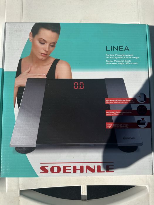 Продам нові напольні ваги Soehnle 63536.