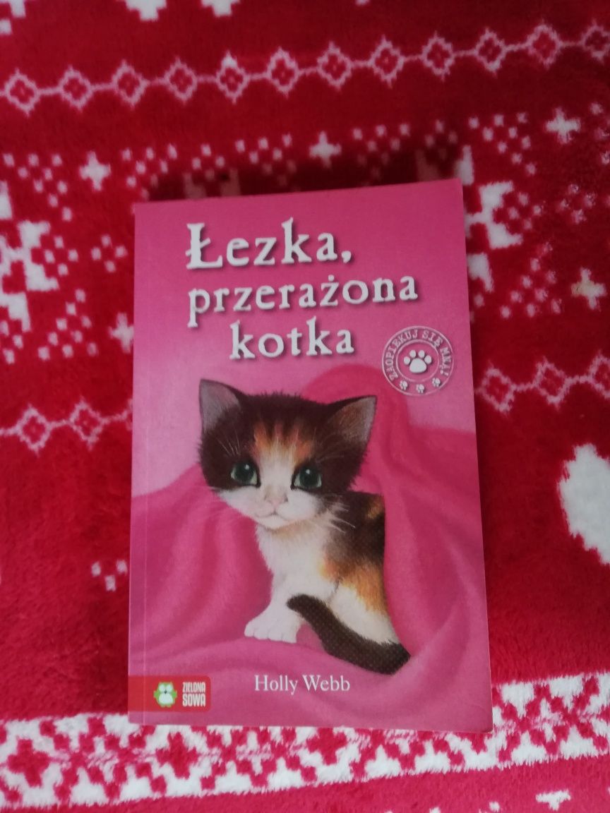 Łezka, przerażona kotka Holly Webb książka