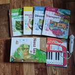 Czytaj z albikiem albik 4 ksiazki pióro puzzle i instrumenty