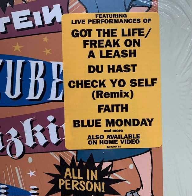 Various ‎– Family Values Tour '98, Korn, Rammstein, Yellow Translucent