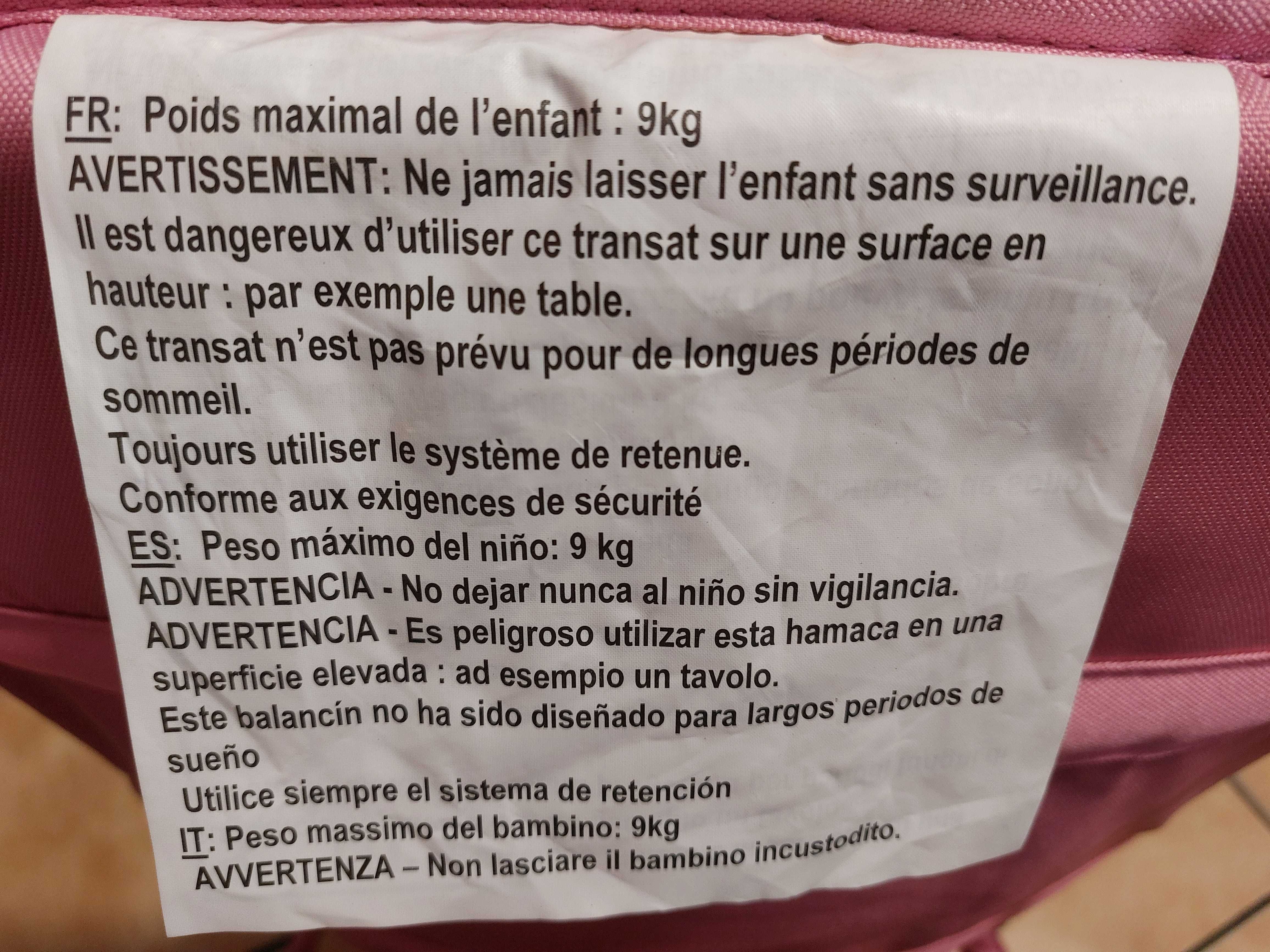 Cadeira vs espreguiçadeira COMPTINE