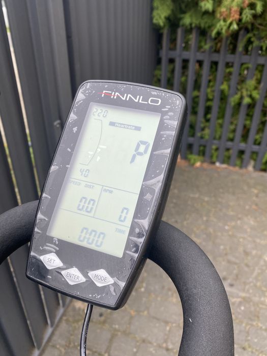 Rower spinningowy finnlo crt bardzo ciezki!