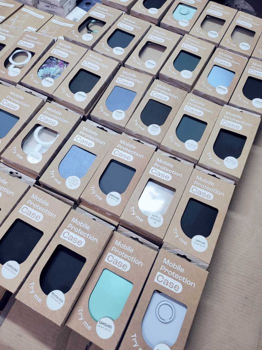 Pakiet etui case do różnych marek telefonów Silikonowe Ponad 250 sztuk