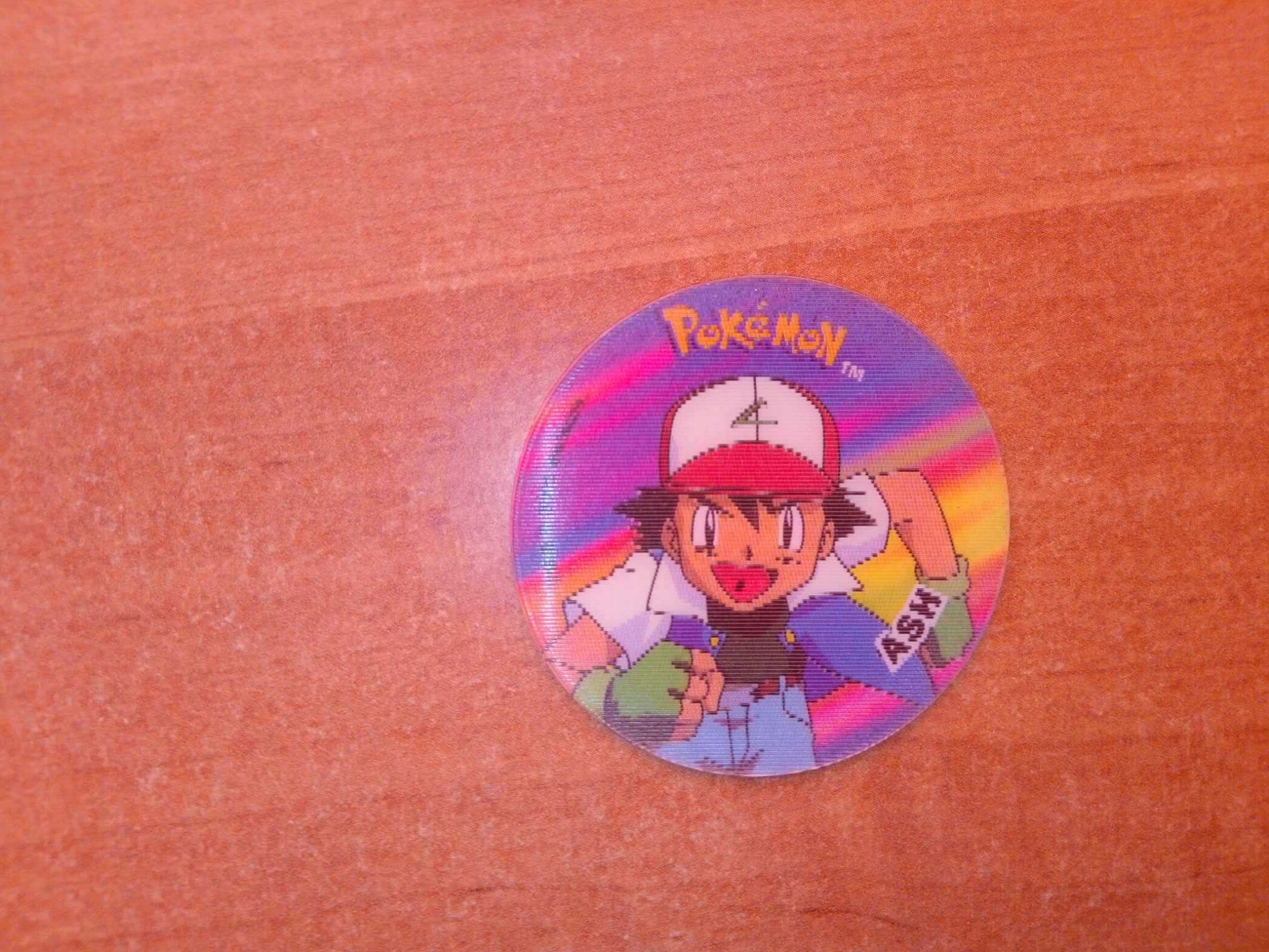 Pokemon Tazo 2 Tazos Ash Lays 2001 No 108 Złap je wszystkie