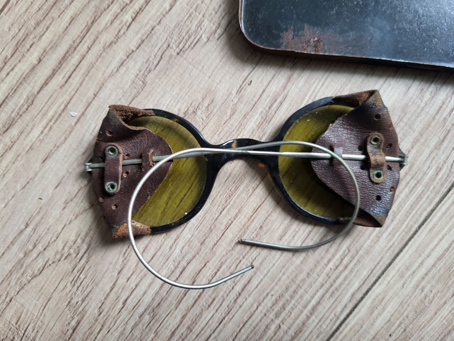 Stare niemieckie okulary przeciwsloneczne Faber