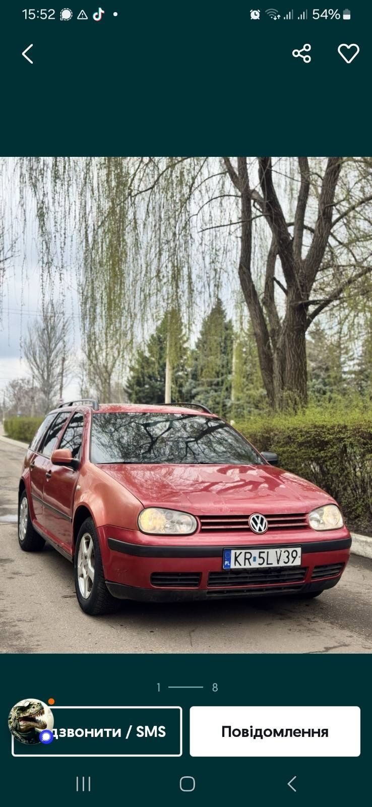 Продам WV GOLF 1.9 tdl