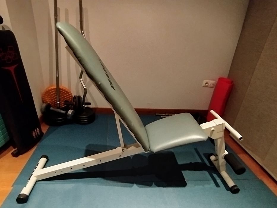 Banco musculação dobrável