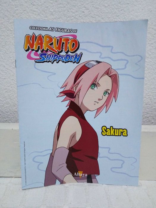 Revistas "Coleciona as Figuras de Naruto Shippuden"