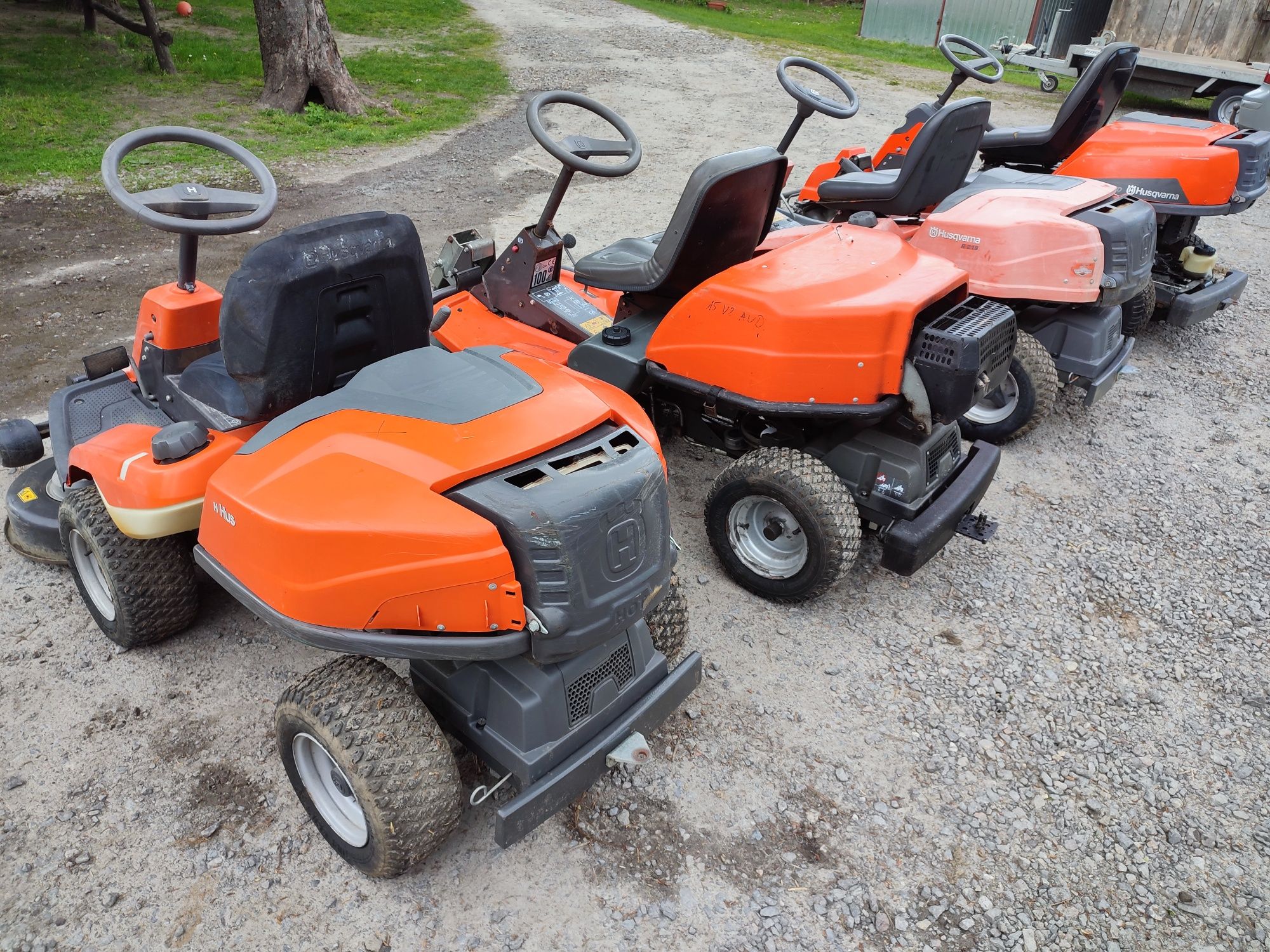 Traktorek Kosiarka Husqvarna Rider R15V2 hydro Briggs pompa 2 cylindry