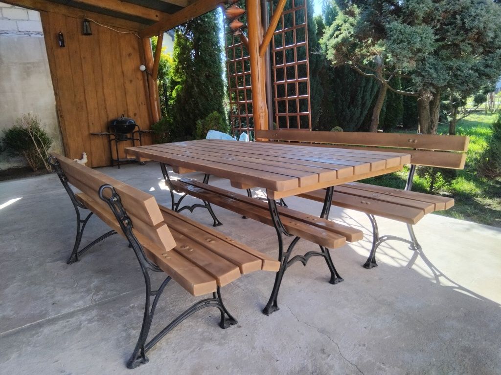 Mebel ogrodowe duży zestaw