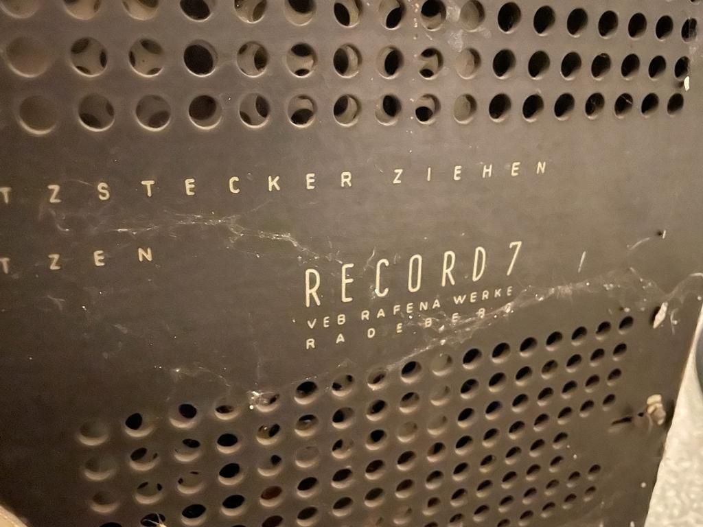 Telewizor Record 7 - dla kolekcjonerów - PRL