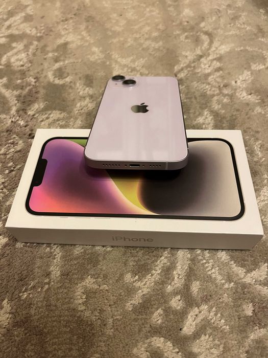 Apple iPhone 14 plus, 128 GB, Neverlock. Колір Starlight. Ідеал