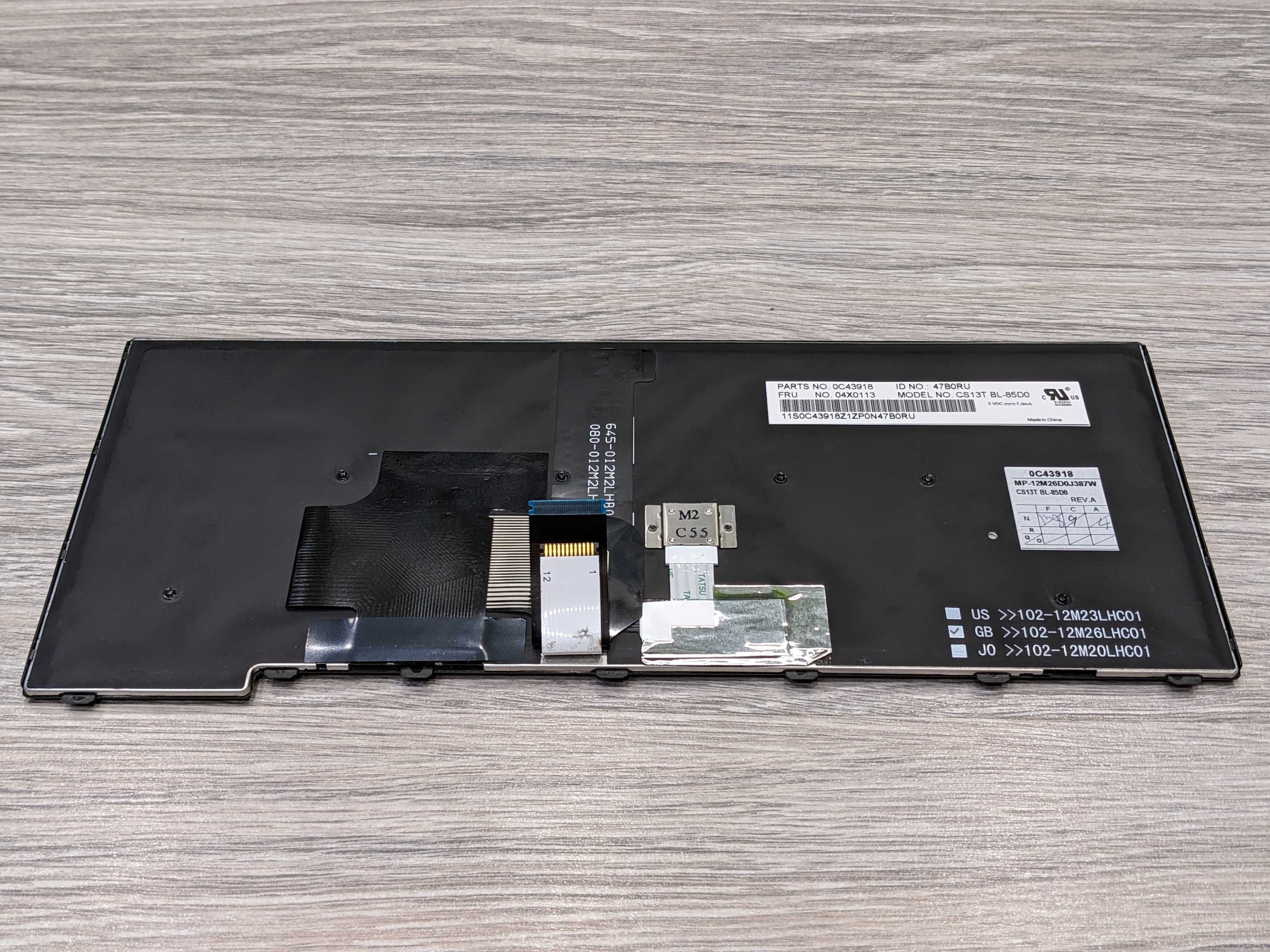 ОРИГІНАЛ клавіатура з підсвіткою T440 T450 T460 T440S T450S T440p L440