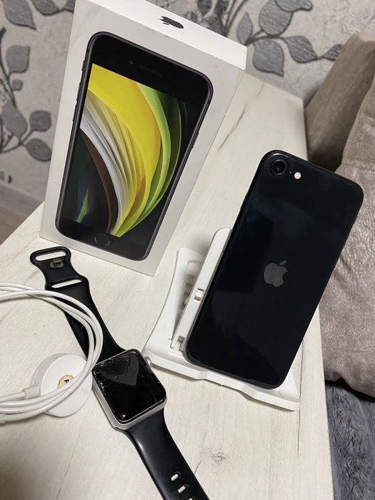iPhone SE 2 + apple watch 3