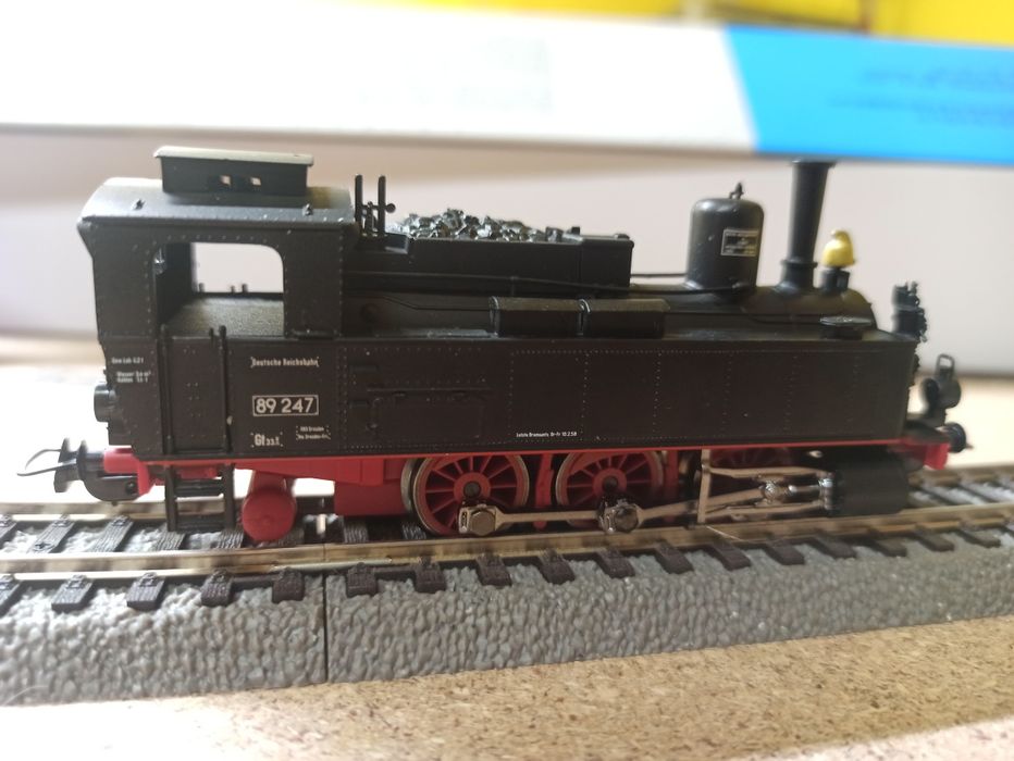 Lokomotywa parowa br89 DR h0 piko