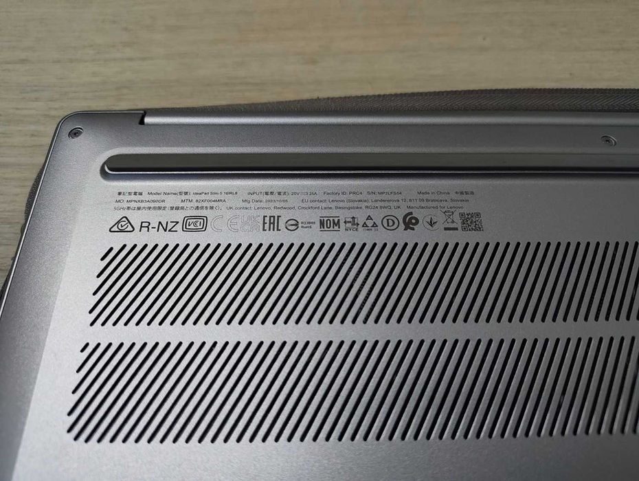 Lenovo Ideapad Slim 5 16IRL8 (16" IPS/i7-13620H/16GB DDR5/512GB NVME)