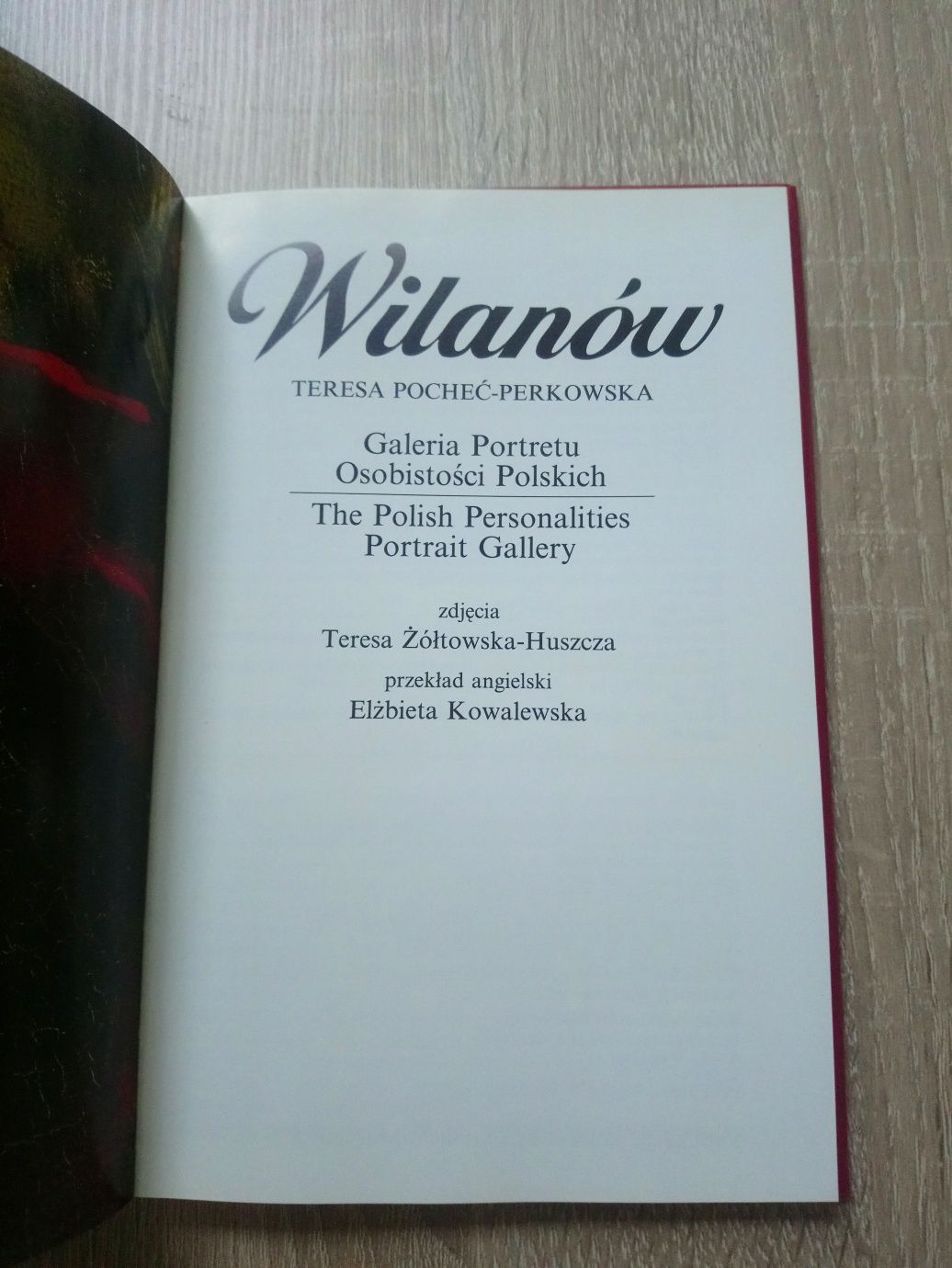 Teresa Pocheć-Perkowska - Wilanów 
Galeria Portretu Osobistości Polski