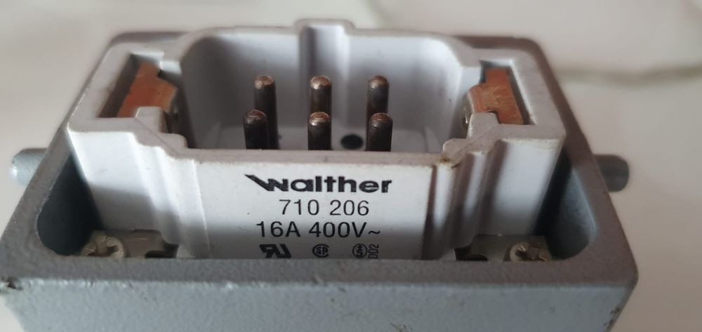 Walther wtyczka męska 16A 400V