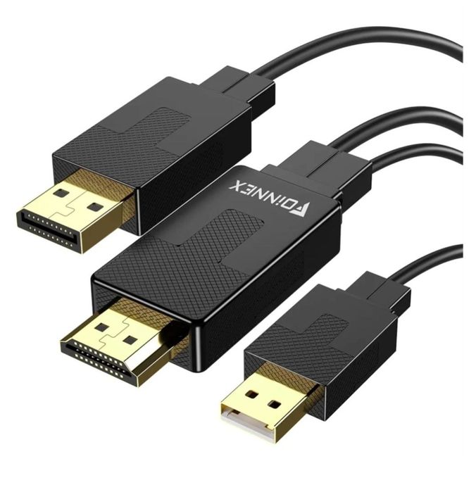 Адаптер перетворювач FOINNEX HDMI to DisplayPort кабель