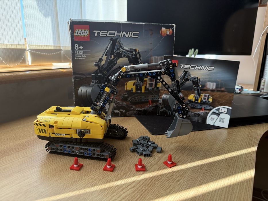 Lego 42121 екскаватор/трактор, лего технік 2 в 1