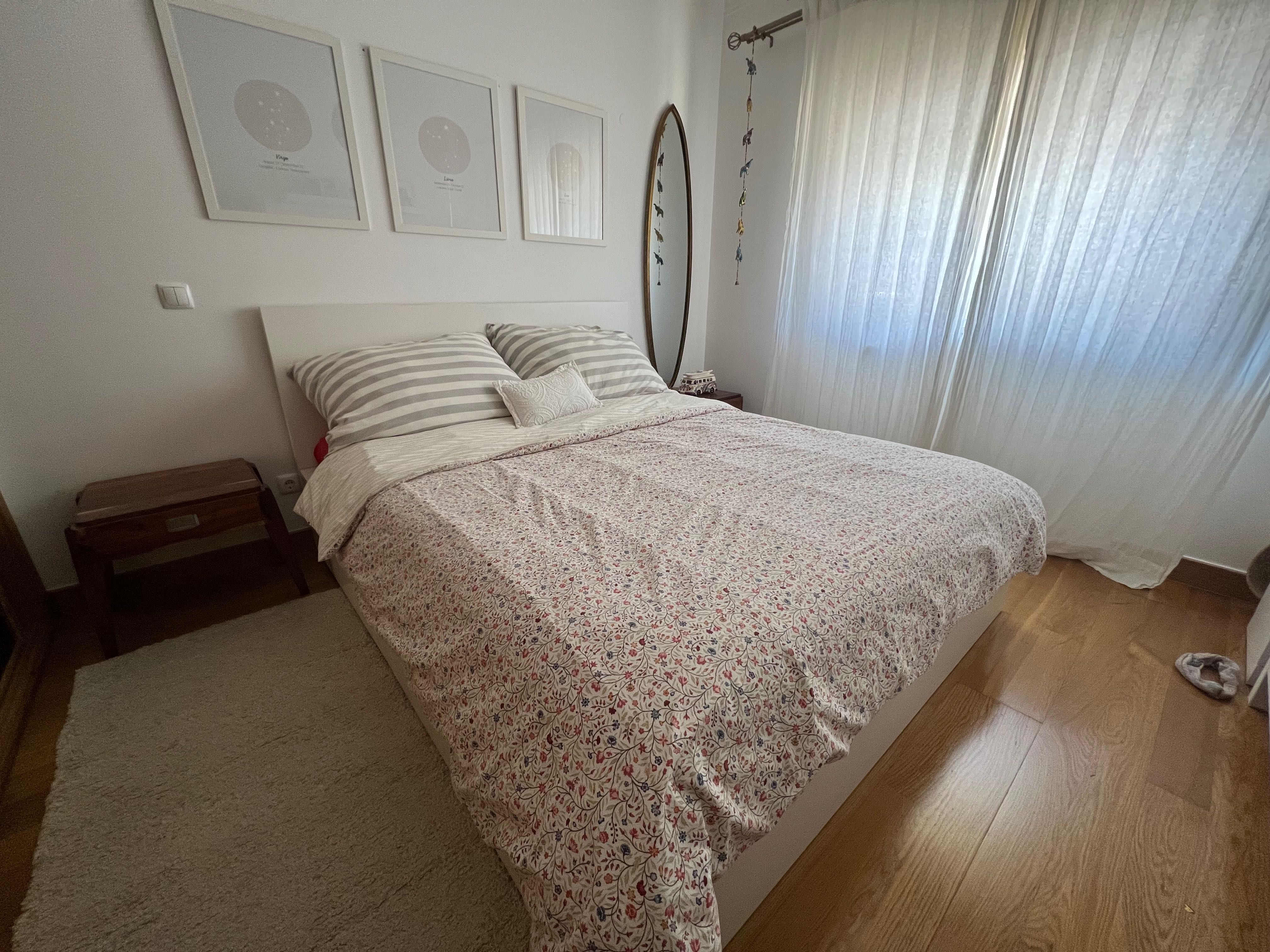 Cama Malm IkEA + Gavetas