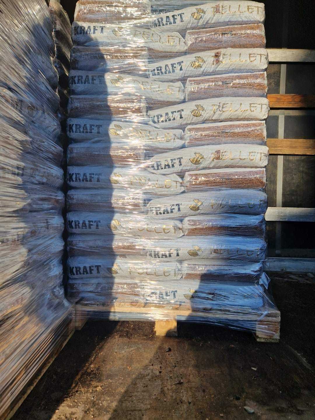 Pellet bukowo - dębowy kraft A1
