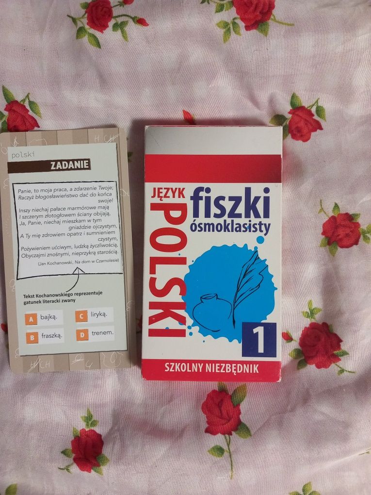 Fiszki z języka Polskiego