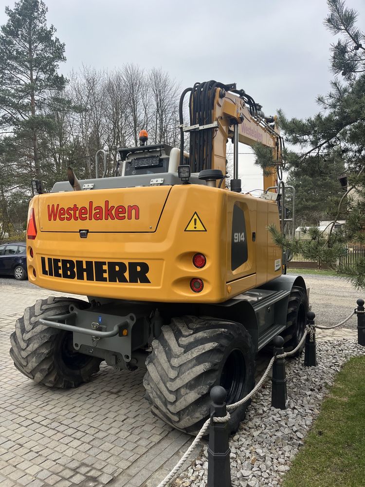 liebherr 914 koparka kołowa 2017 rok .rotorilt z holandii
