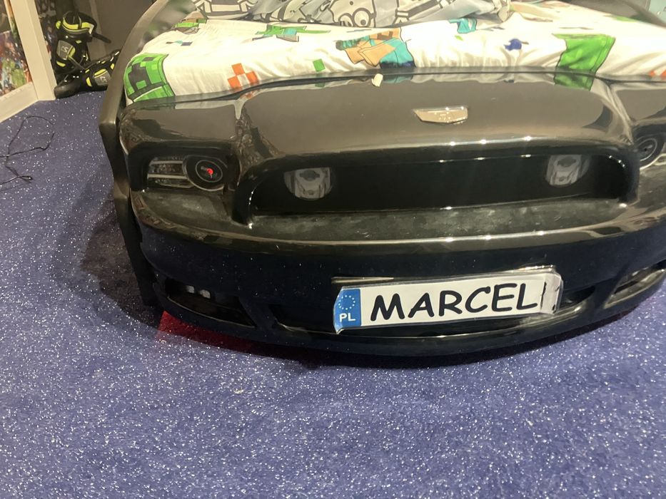 Lozko dzieciece auto z podswietleniem led