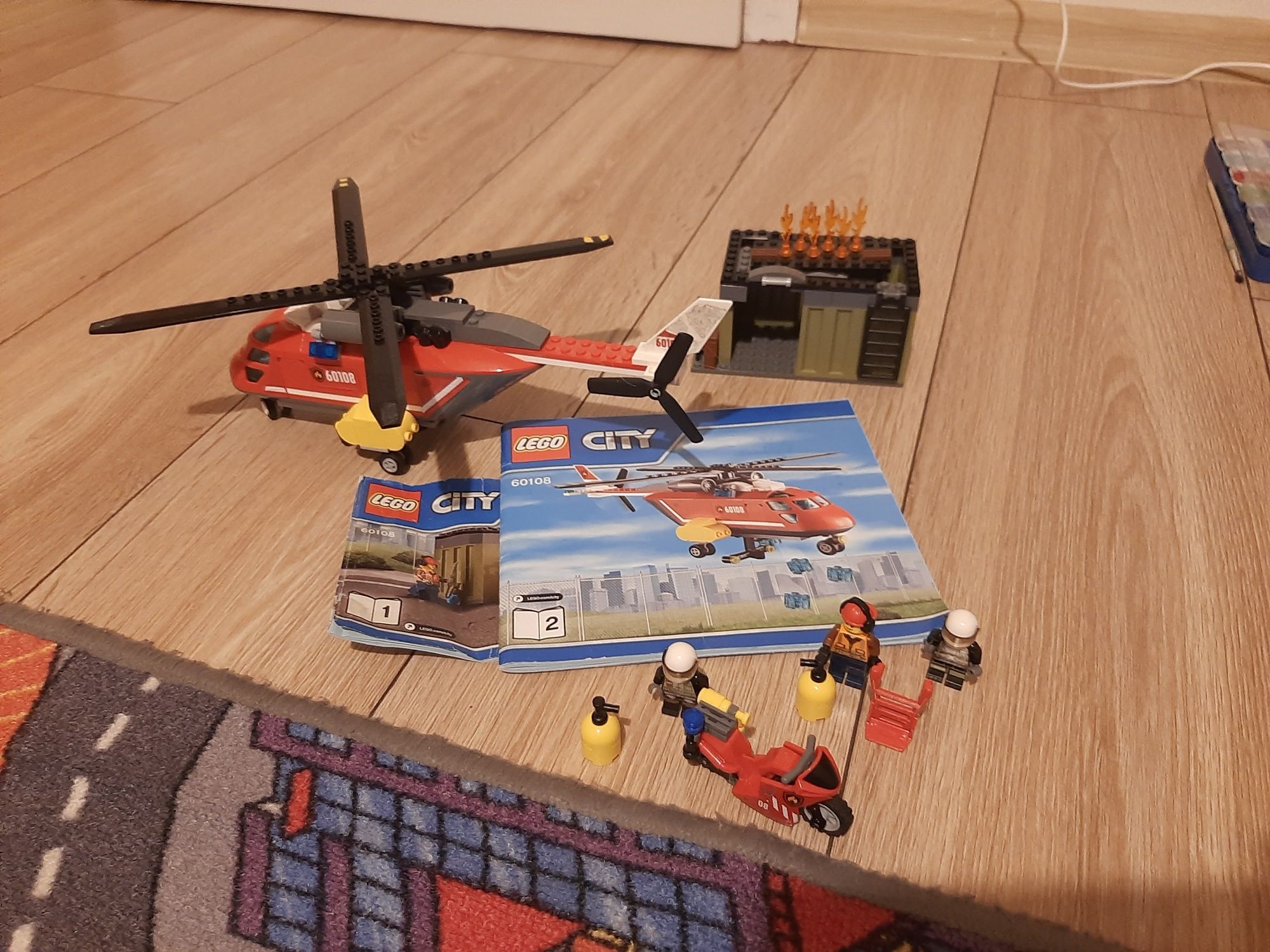 Lego 60108 Helikopter strażacki