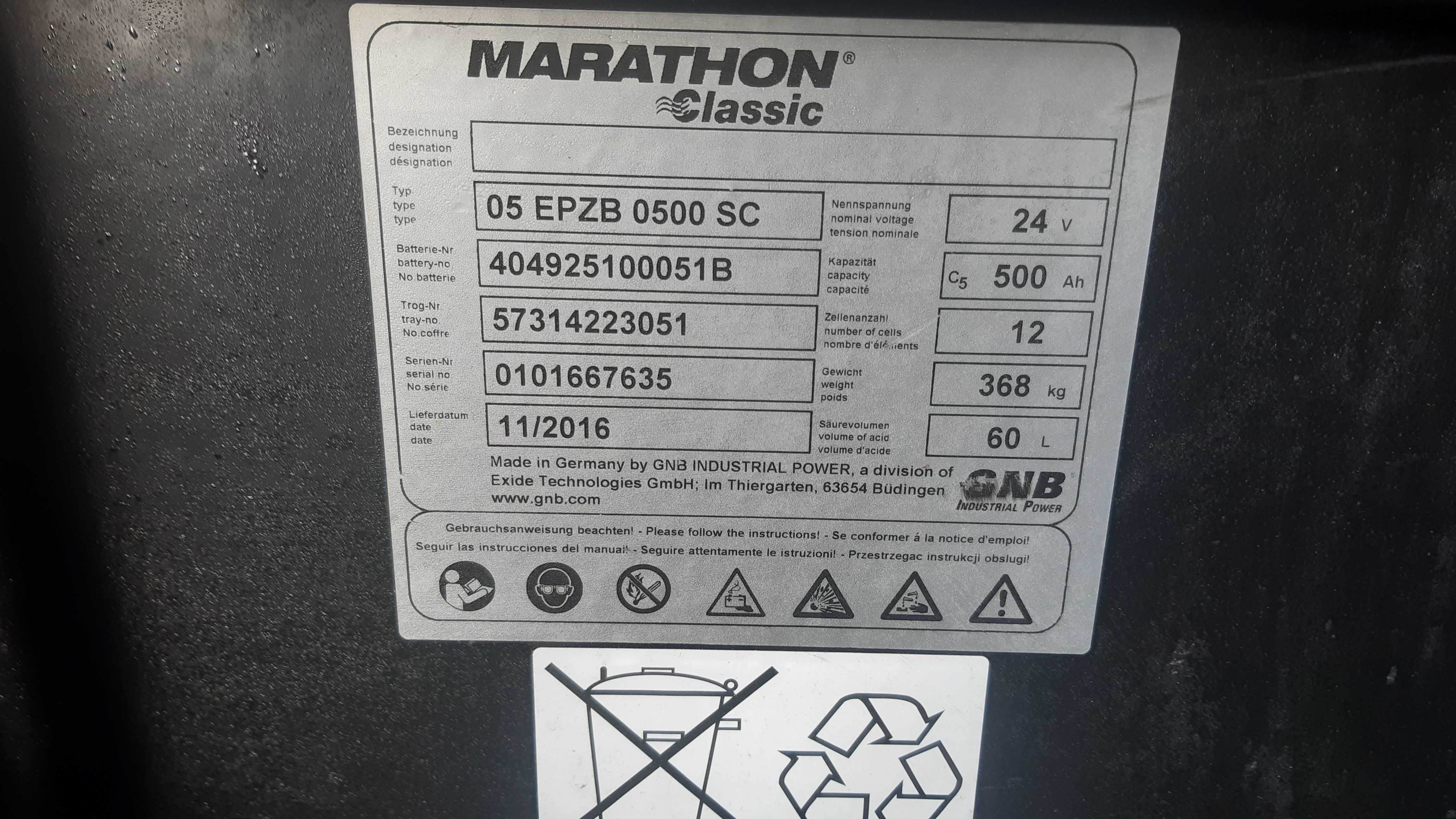 Paleciak elektryczny Toyota BT SPE 140 wozek
