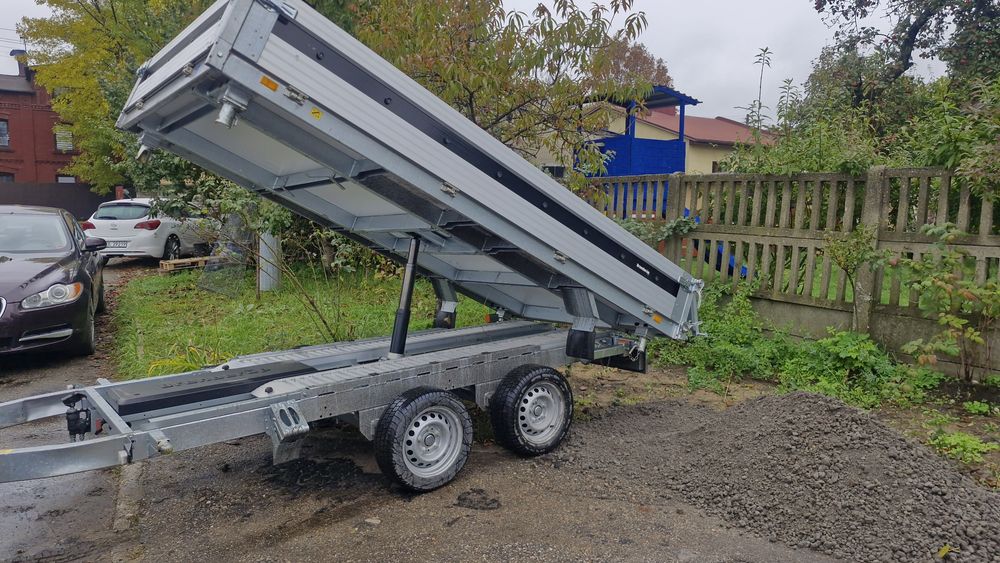 Wypozyczalnia przyczep wywrotka/laweta na minikoparkę, Kiper elektrycz