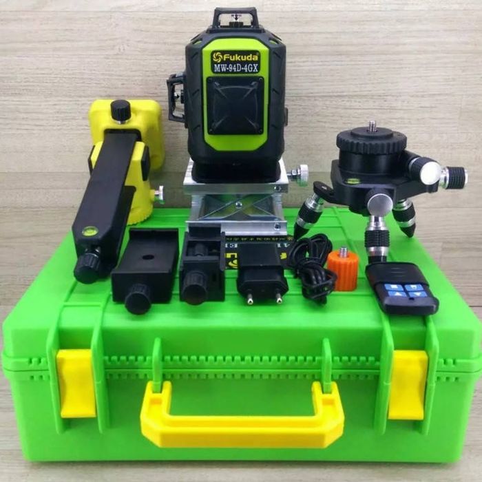 Лазерний рівень Fukuda MW94D 4GX 4D 16 ліній, лазерный уровень