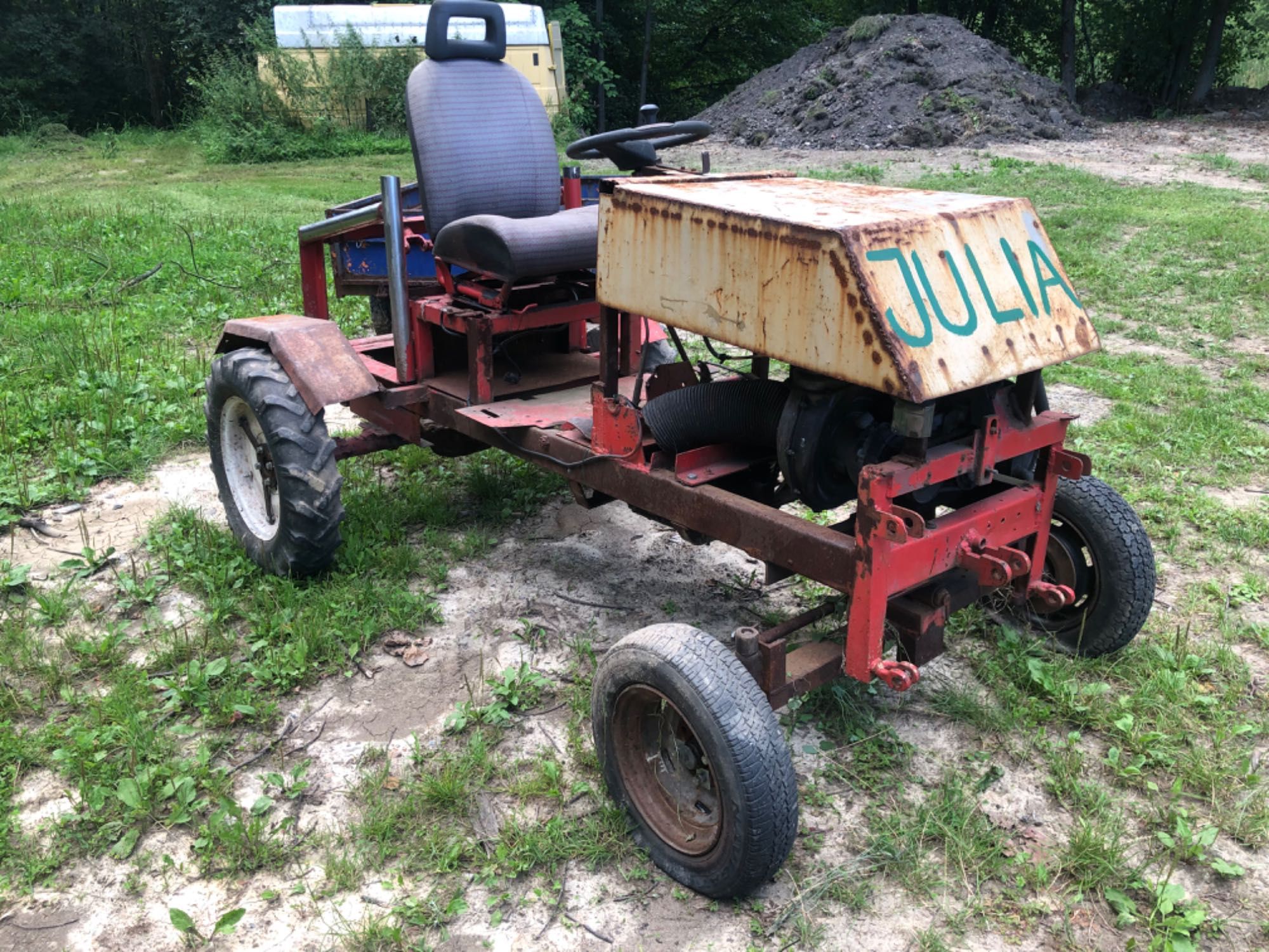 ciagnik sam fiat 126p plus przyczepka