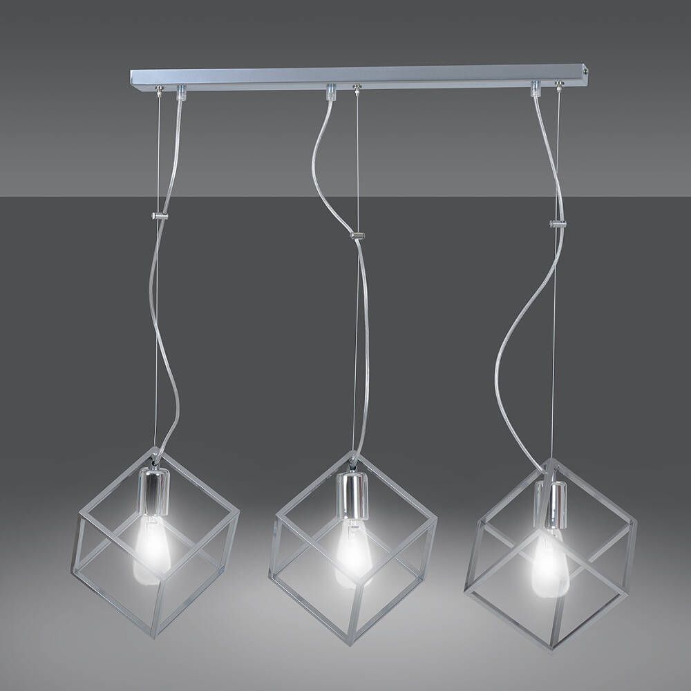 Lampa wisząca Emibig AMBITION 3 SILVER 242/3