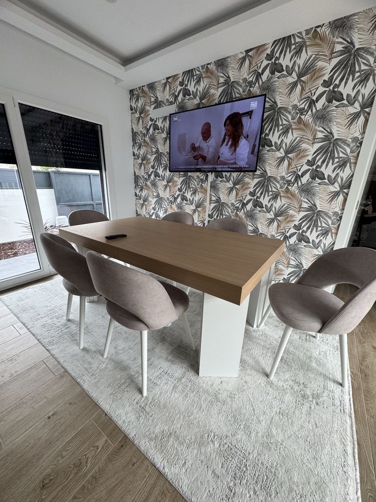 Conjunto 6 Cadeiras Sala de Jantar (Lorini Living)