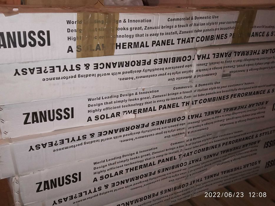 Вакуумные солнечные панели Zanussi