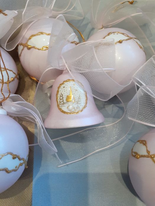 Новорічна,ялинкова порцелянова іграшка фарфор Німеччина.