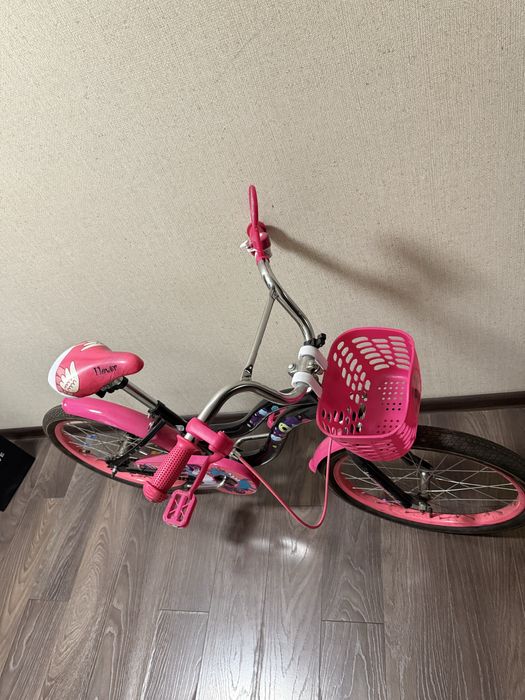 Велосипед дитячий Formula Flower Premium ST 20" Черный с розовым